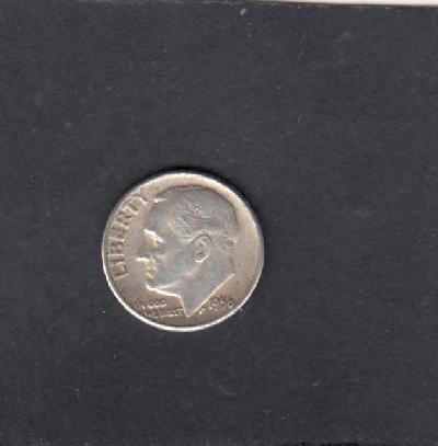 Beschrijving: 1 Dime ROOSEVELT